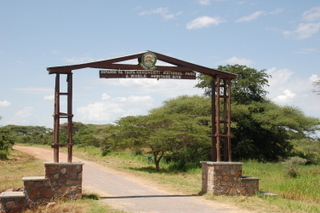 Eingangstor zur Serengeti