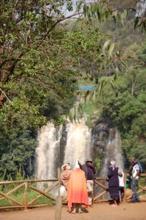 Die Thomson Falls in Nyahururu