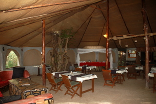 Restaurant des Aruba Mara Camps