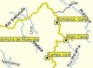 Pictures (c) BeeTee - Mosambik - Reserva do Gile - Mulevala - Maria - Parque Nacional Gorongosa - Caia Route 11.10.09