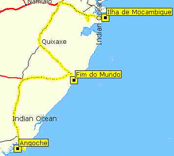 Pictures (c) BeeTee - Mosambik - Ilha de Mocambique - Fim do Mundo - Pebane - Route 7.10.09